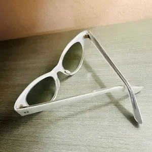 Accessories | Nos Vintage 6s Cat Eye Sunglasses Wnew Green 
